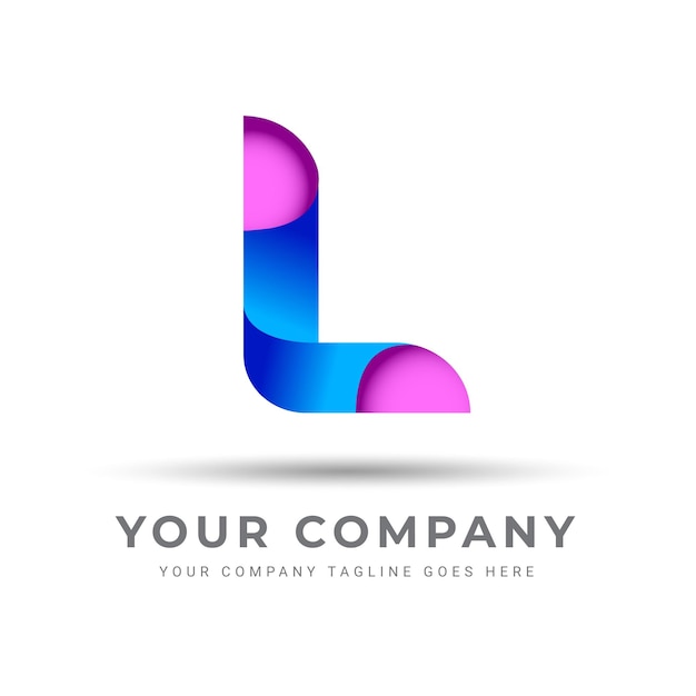 Vector l logo for a business or company l letter design icon sign and abstract