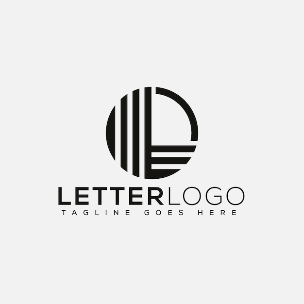 L Logo Design Template Vector Graphic Branding Element