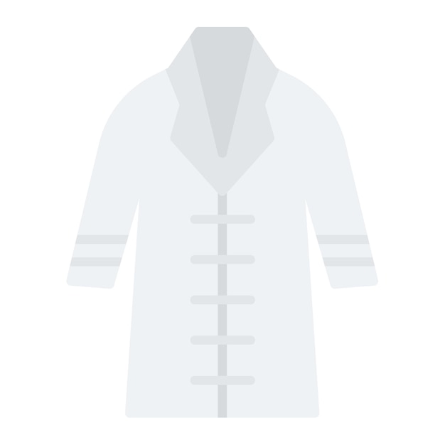 Lab Coat Vector Illustration