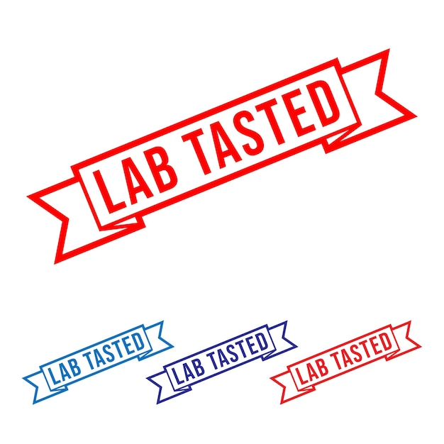 Lab Tasted Rubber stamp Design Art Illustration