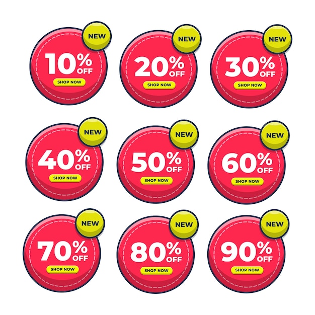 label sale discount price icon illustration