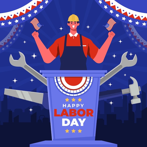 Labor day background