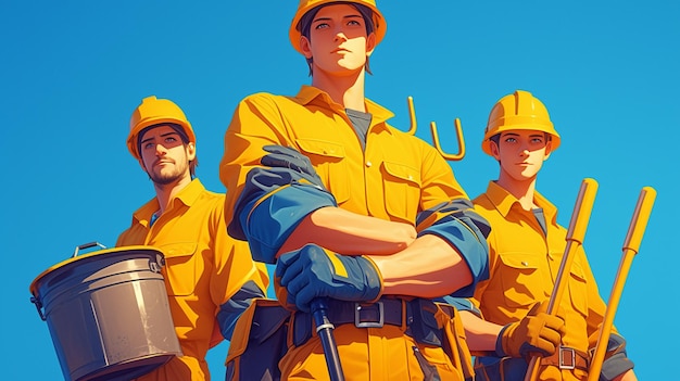 Labor Day Backgrounds Honoring Hard Workers