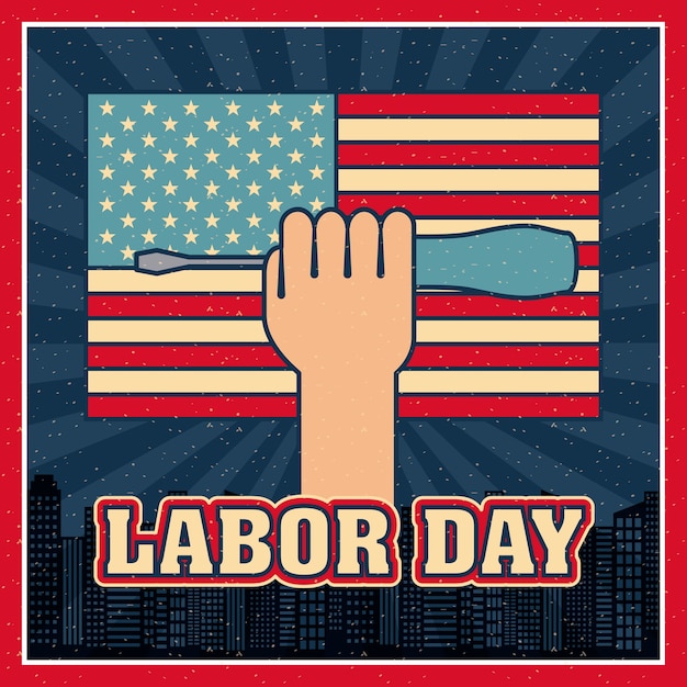 labor day card