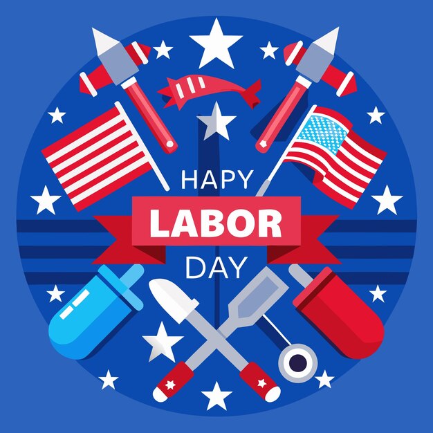 Labor Day Illustration