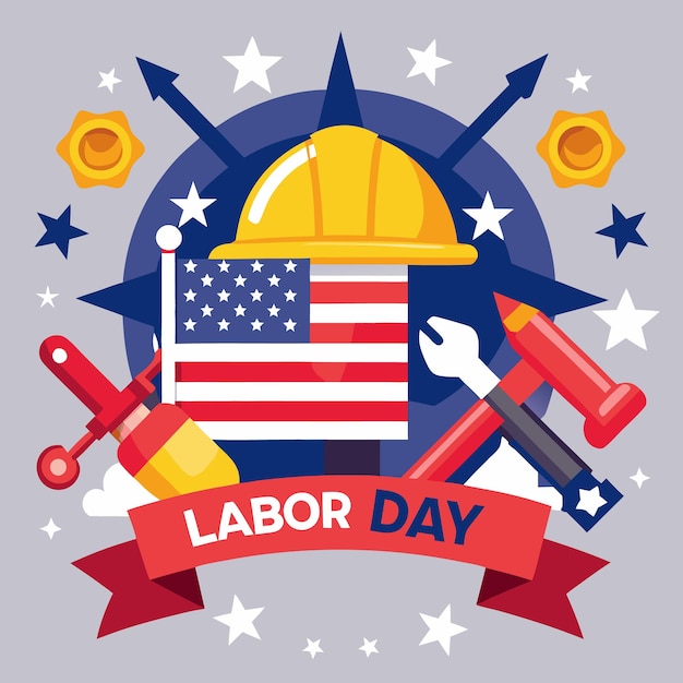 Labor Day Illustration