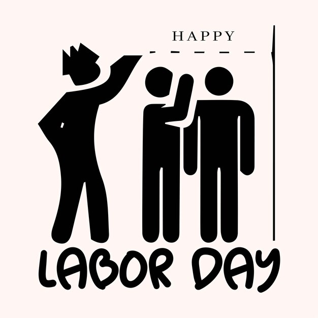 Vector labor day new design 2024