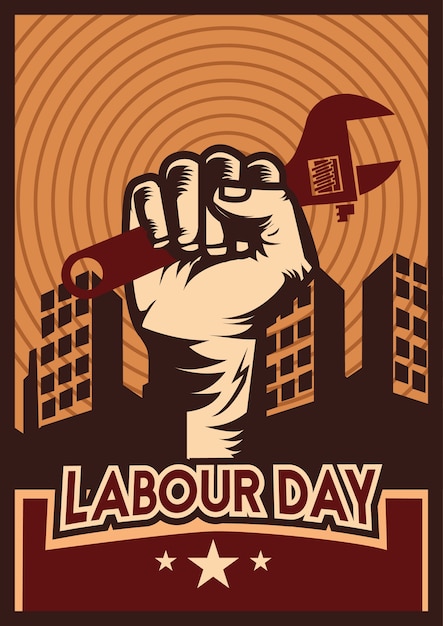 Labor day poster