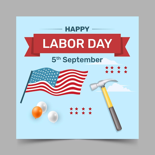 Labor Day Premium Template