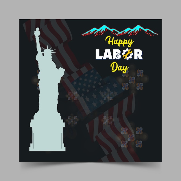 Labor Day Special Instagram Post banner Design