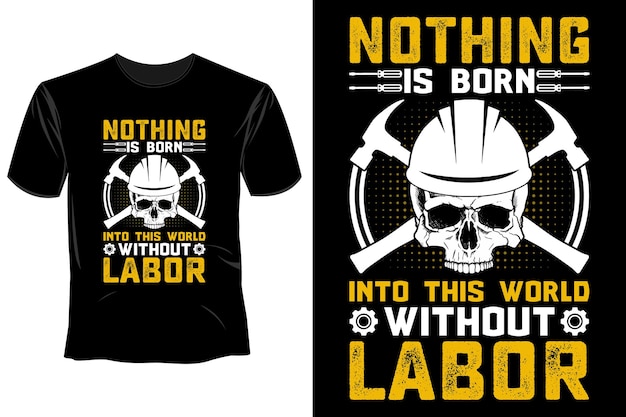 Labor Day T Shirt Design