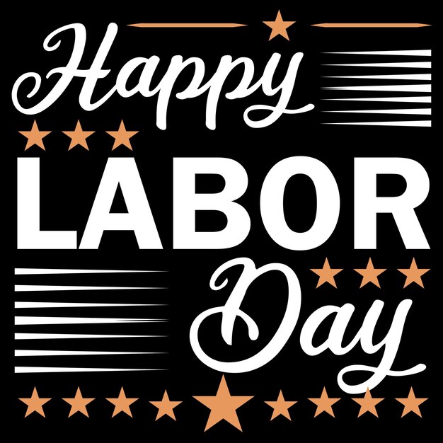 Labor Day T-Shirt Design