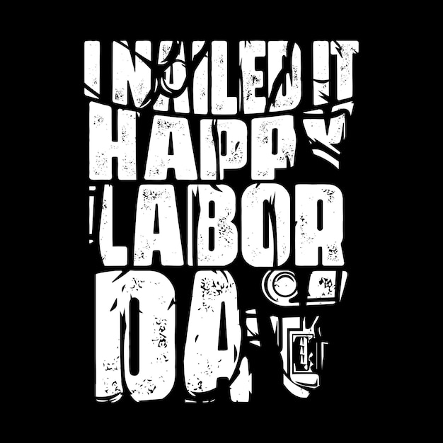 Labor day Tshirt design vectors