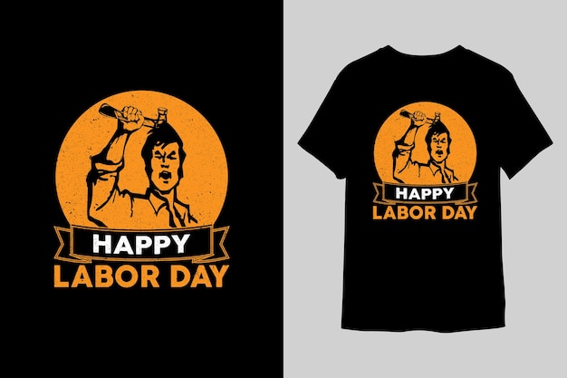 Labor day tshirt design