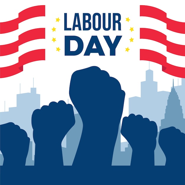 Labor Day Vector Concept Background Design