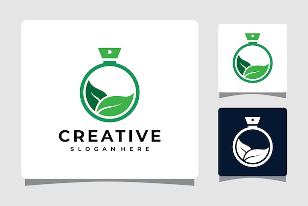 Laboratory Ecology Logo Template Design Inspiration