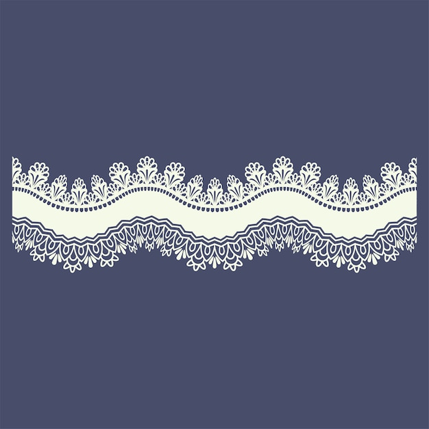 lace border pattern for boutique fashion