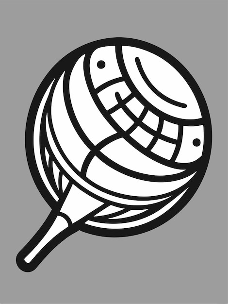 Vector lacrosse ball colouring book pages for children and adults with vector design