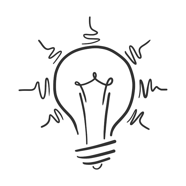 Lamp idea icon vector illutration