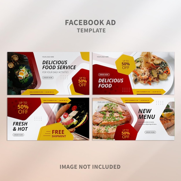 Landscape banner facebook ad