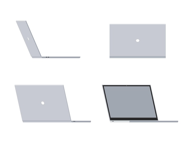 Laptops from various angles