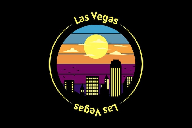 Las vegas retro design landscape