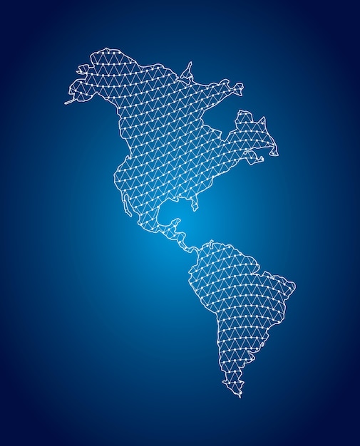 latin america map