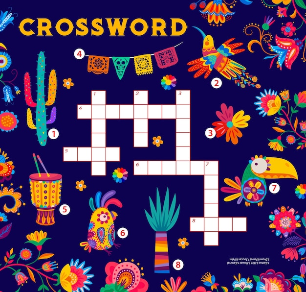 Latin American flora and fauna crossword quiz