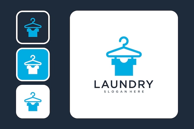 laundry logo design