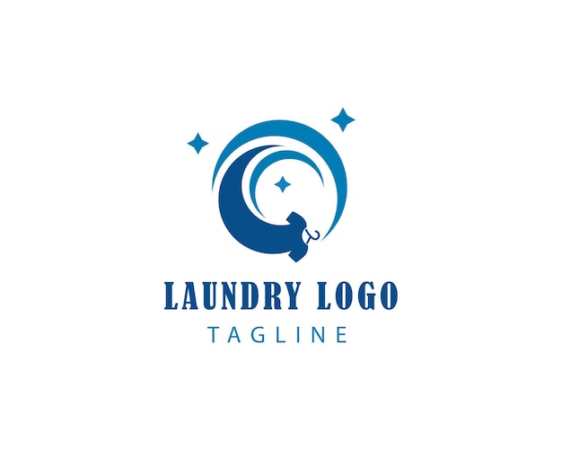 Laundry logo fast laundry logo clean logo