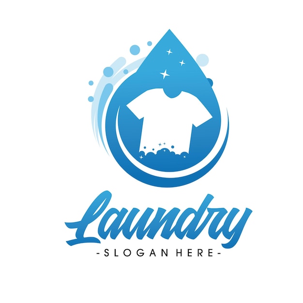 Laundry Logo Vector