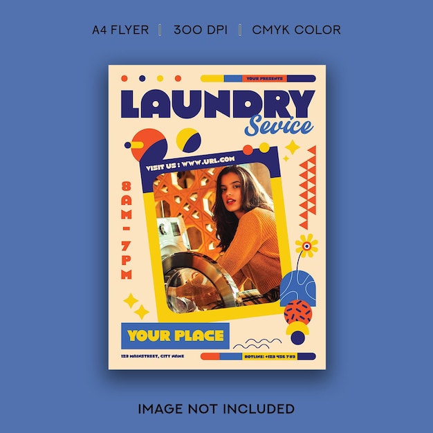 Laundry Service Flyer