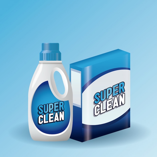 Laundry soap advertising product