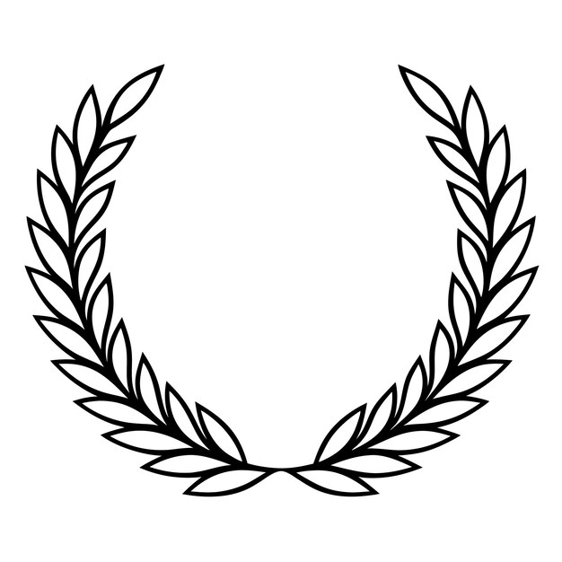 Laurel wreath vector illustration