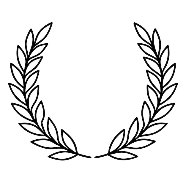 Laurel wreath vector illustration