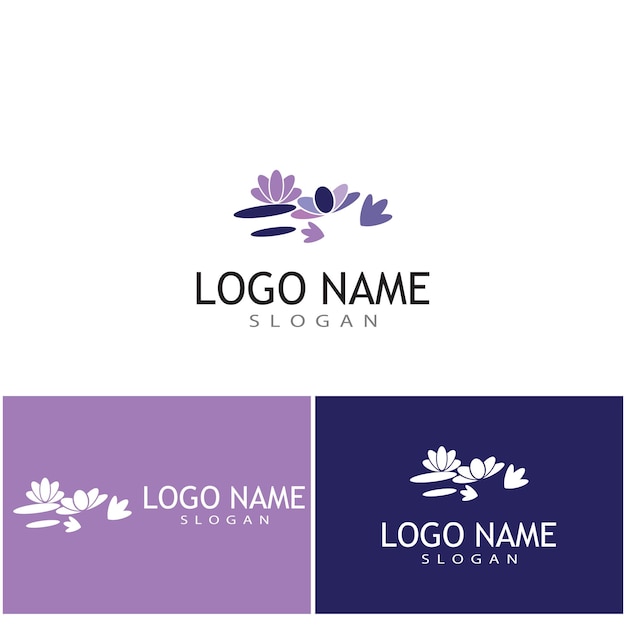 Lavender Logo Template vector symbol nature