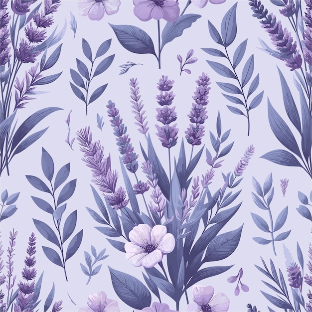 Lavender pattern design for professionals