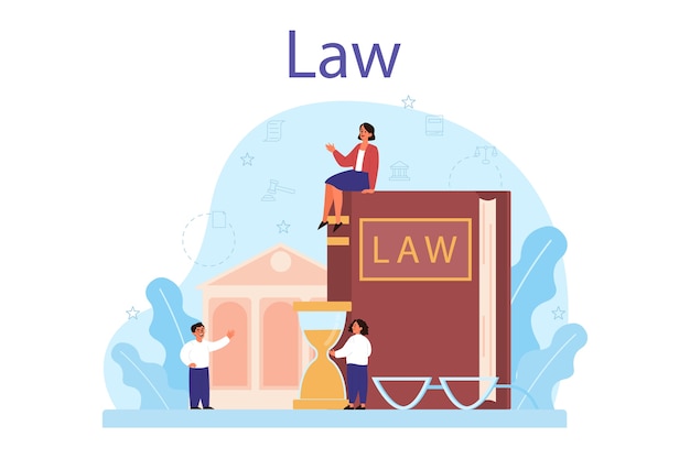 Law class concept