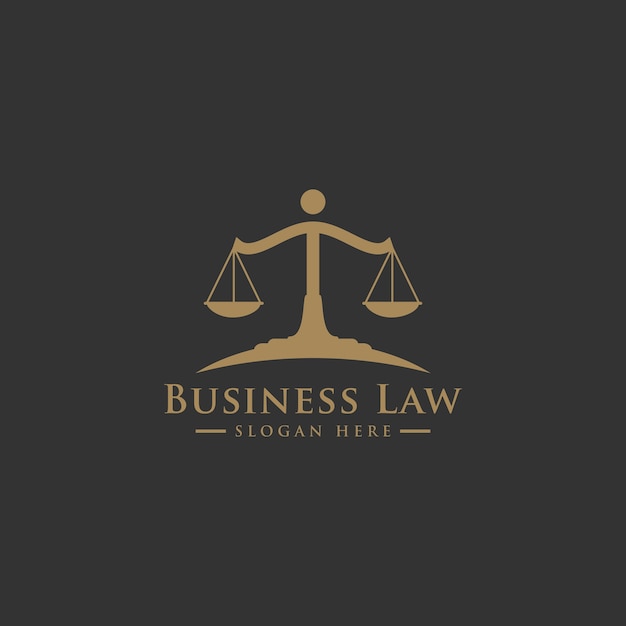 Law Firm, Lawyer services, Luxury vintage crest logo