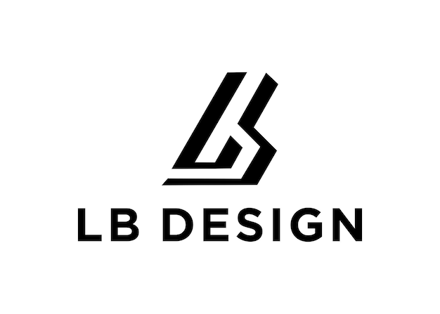 lb logo design vector illustration