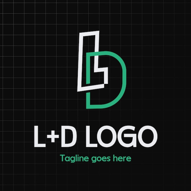 ld monogram logo design