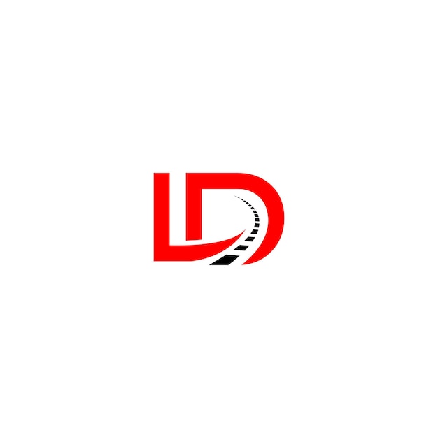 LD Road logo design