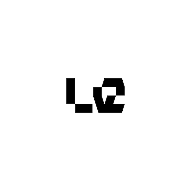 LE monogram logo design letter text name symbol monochrome logotype alphabet character simple logo