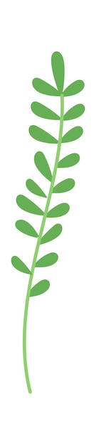 Leaf branch icon Vector illustration