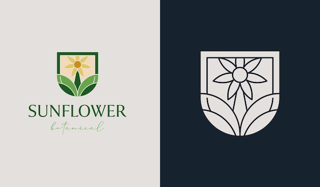 Leaf Flower Plant Agriculture Logo Universal creative premium symbol Vector sign icon logo template Vector illustration