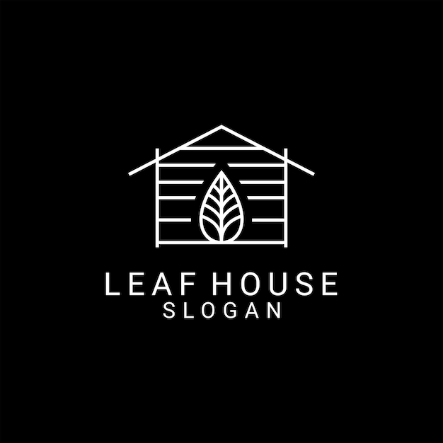 Leaf house log