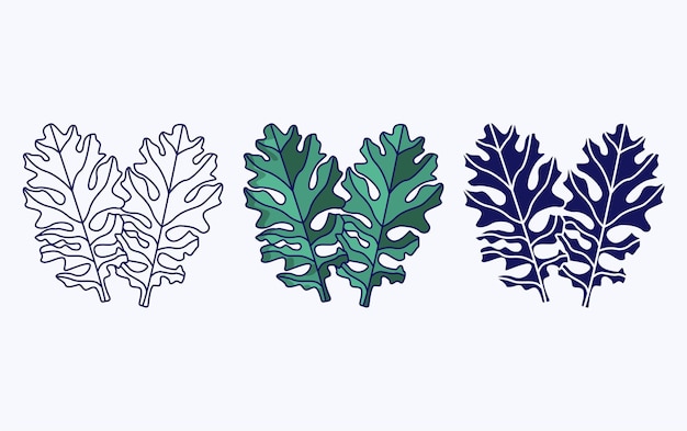 Leaf icon vector design illustration