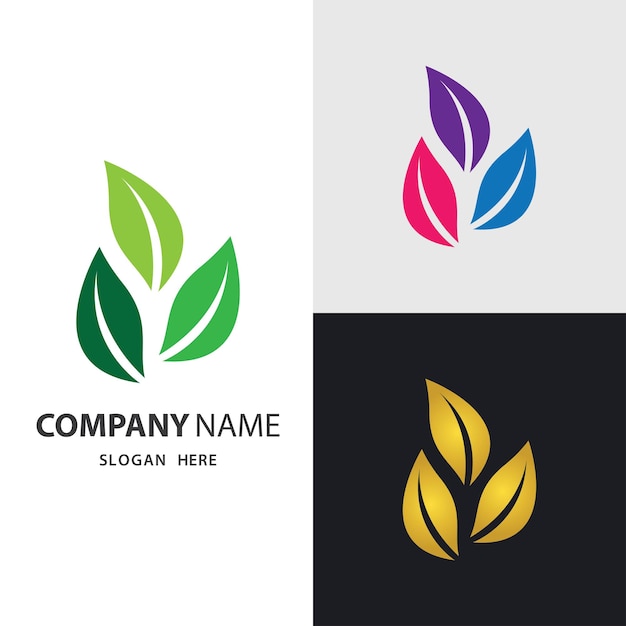 Leaf logo images