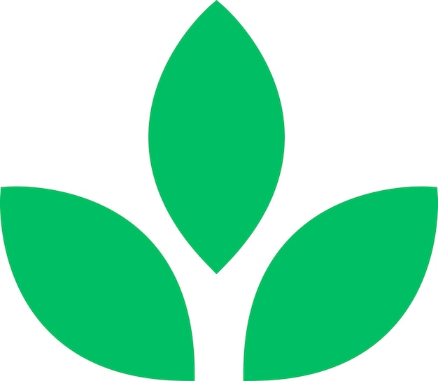 Vector leaf logo