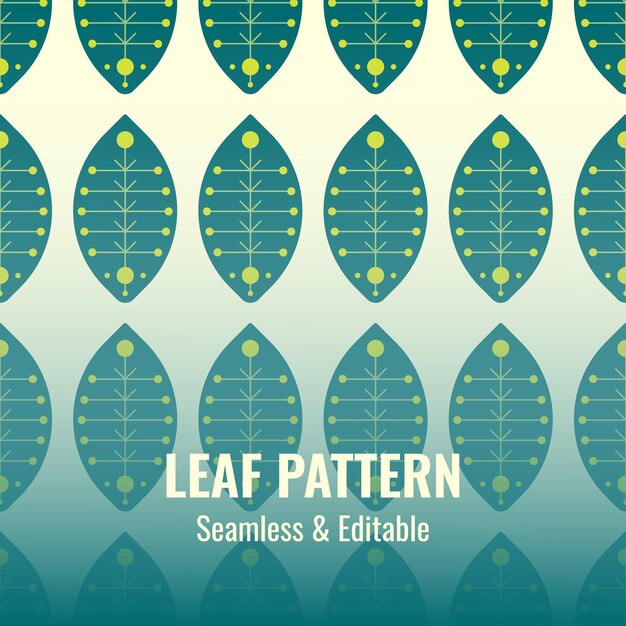 Vector leaf pattern